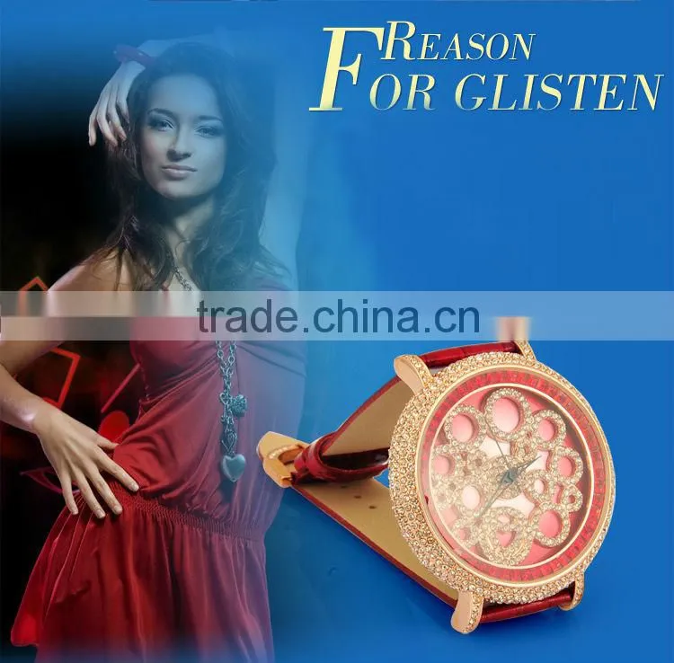 2014 high-grade fashion watches diamond fashion lady watch