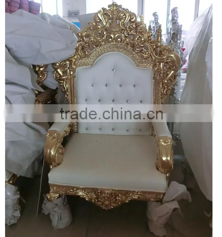 Noble Royal Wedding Throne Chairs