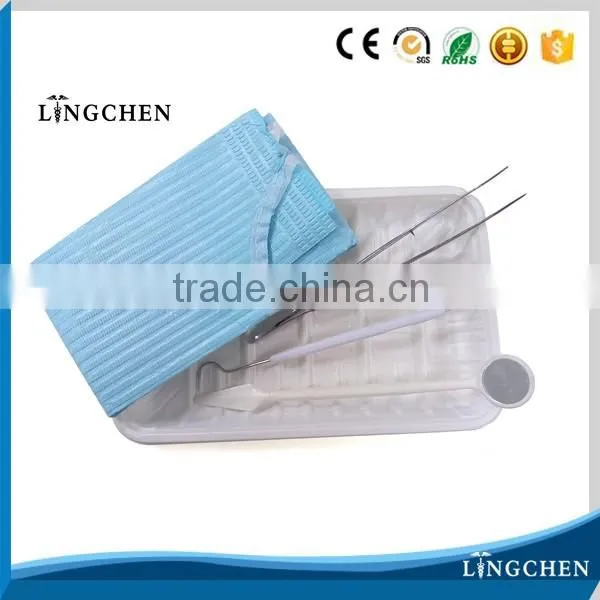 2016 New style Dental disposable plastic dental Impression tray
