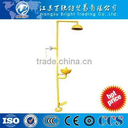 EYE WASH WALL MOUNTED / INDUSTRIAL SAFETY SHOWER (SFT-0593) wall mounted eyewash