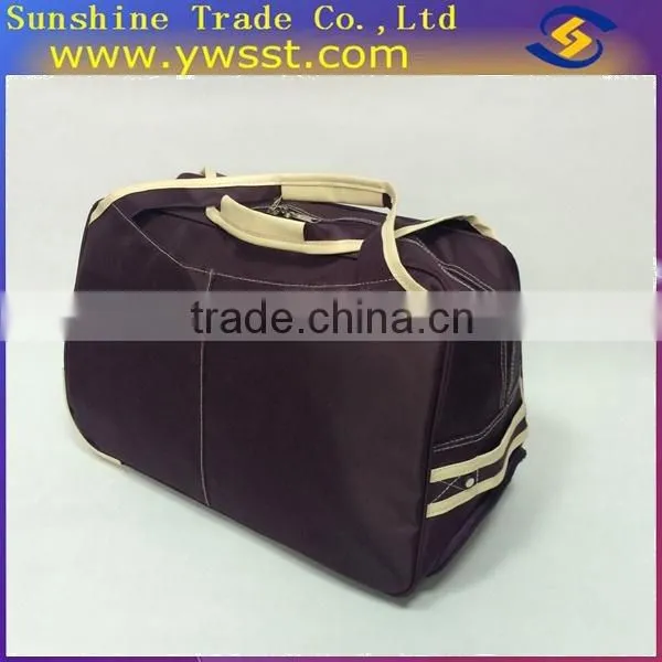 The top quality nylon luggage trolley travel bag (HL1)