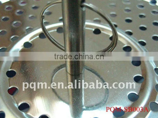 Senior durable vegetable stainless steel collapsible steamer basket 003A