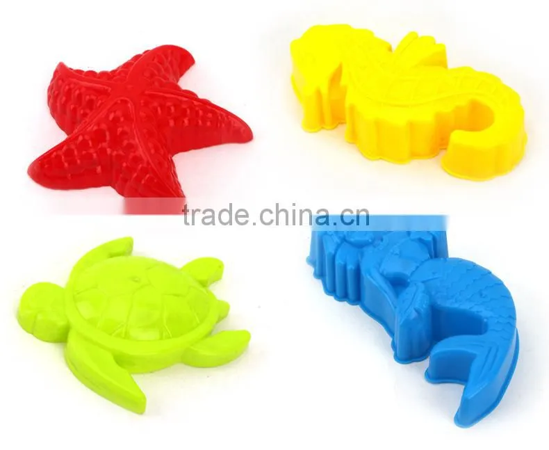 Summer Beach Toys Plastic Sand Beach Toys Set For Kids 12 PCS/Set