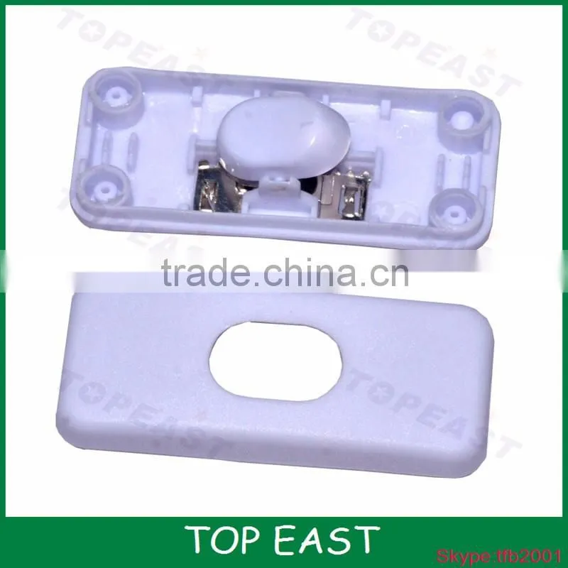 White color 303 in line power switch copper pins rocker switches