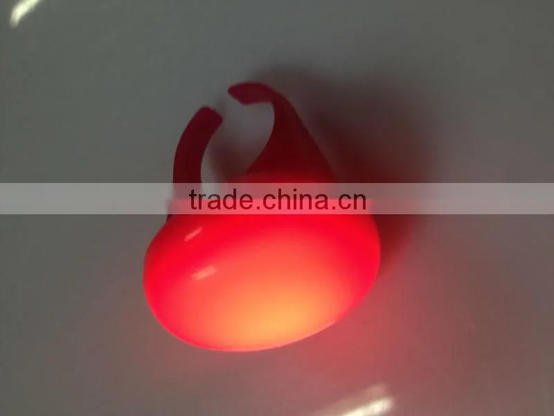 party supply led flashing ring light logo finger ring