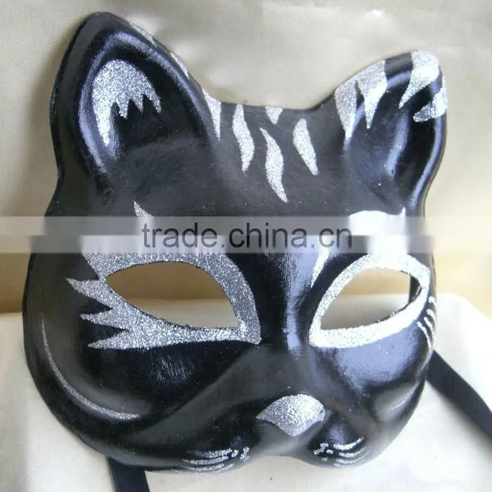 Hand Painted Paper Mask Venice Carnival Design