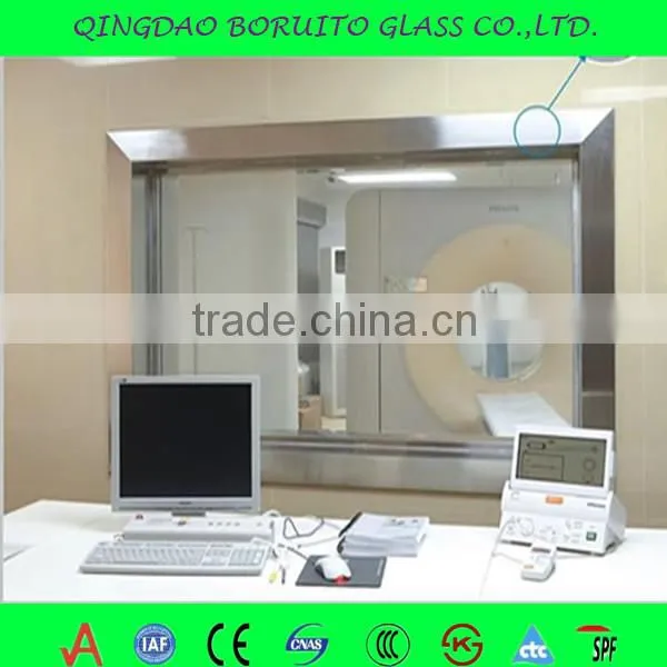 Good quality of x-ray radiation protective lead glass