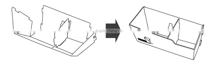 Wholesale plastic storage box with divider