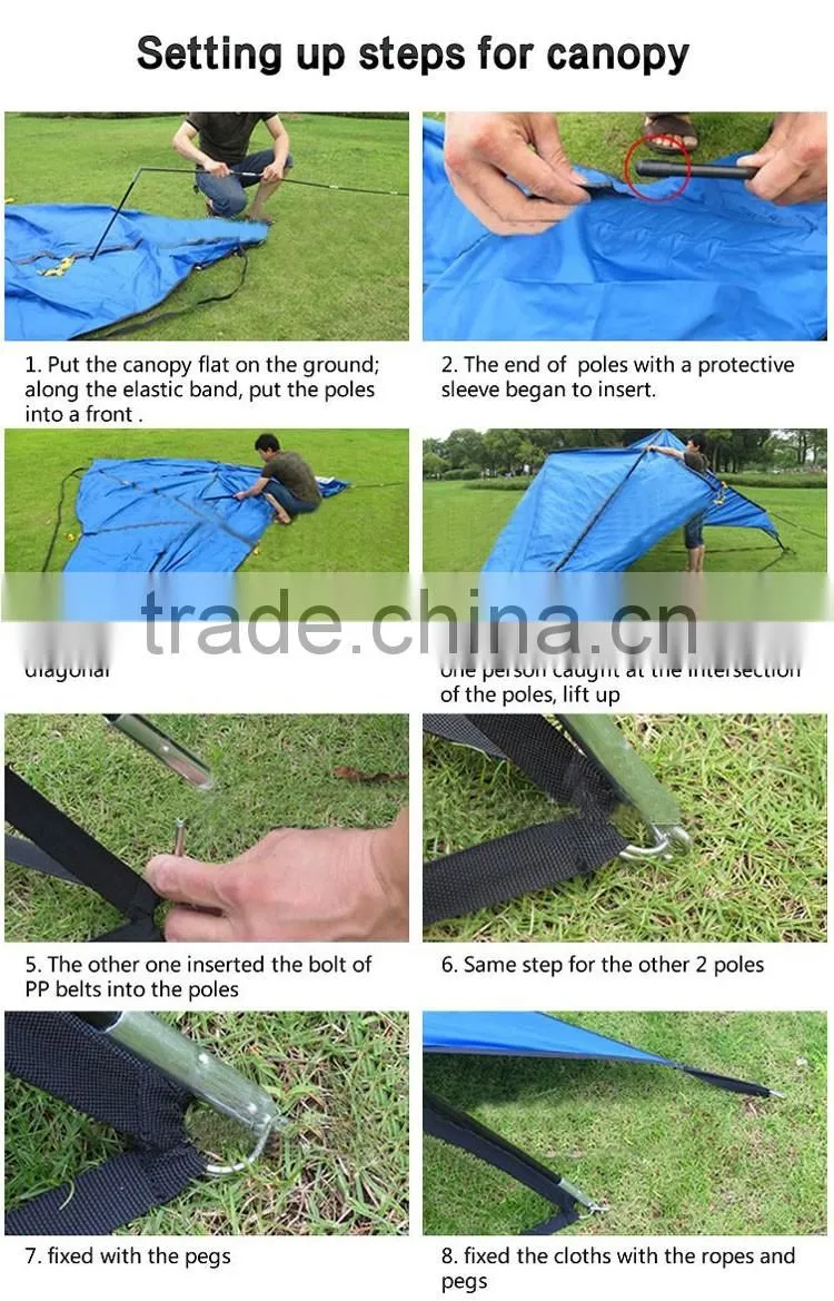 Double Layer 3-4 Person Triangle Sport Emergency Shelter Folder Largest Camping Tent