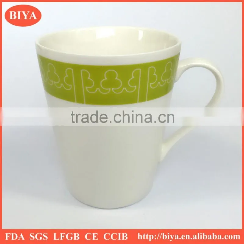 bone china mug accept logo print with Small quantity coffee mugs for wholesale
