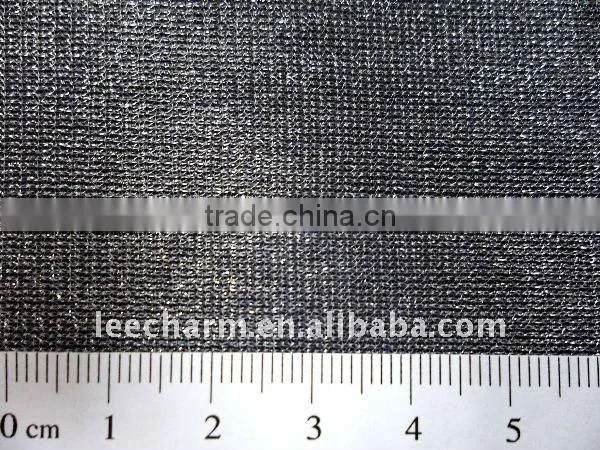 Nylon Knitting Spandex Shining Mesh Fabric
