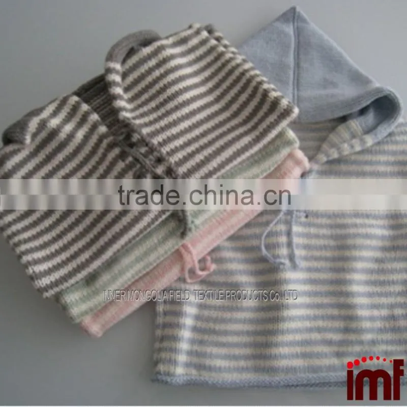 100% Cashmere Chunky Hoodie Vest
