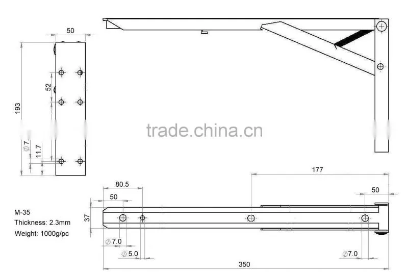 90 Degree L Corner Bracket