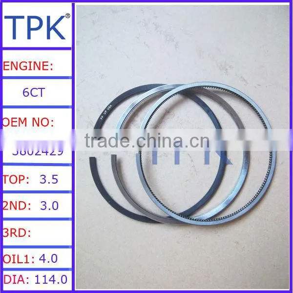 N14 engine piston ring set,3804500 4089489 4024942