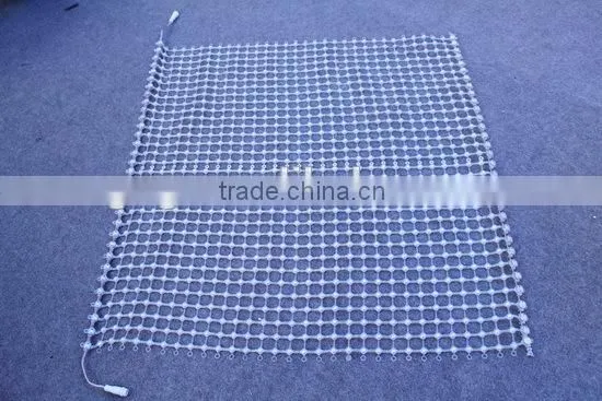 transparent Flexible led net strip screen