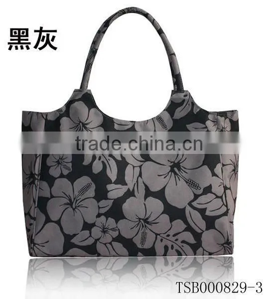 hot sale fashion canvas beach bags wholesale
