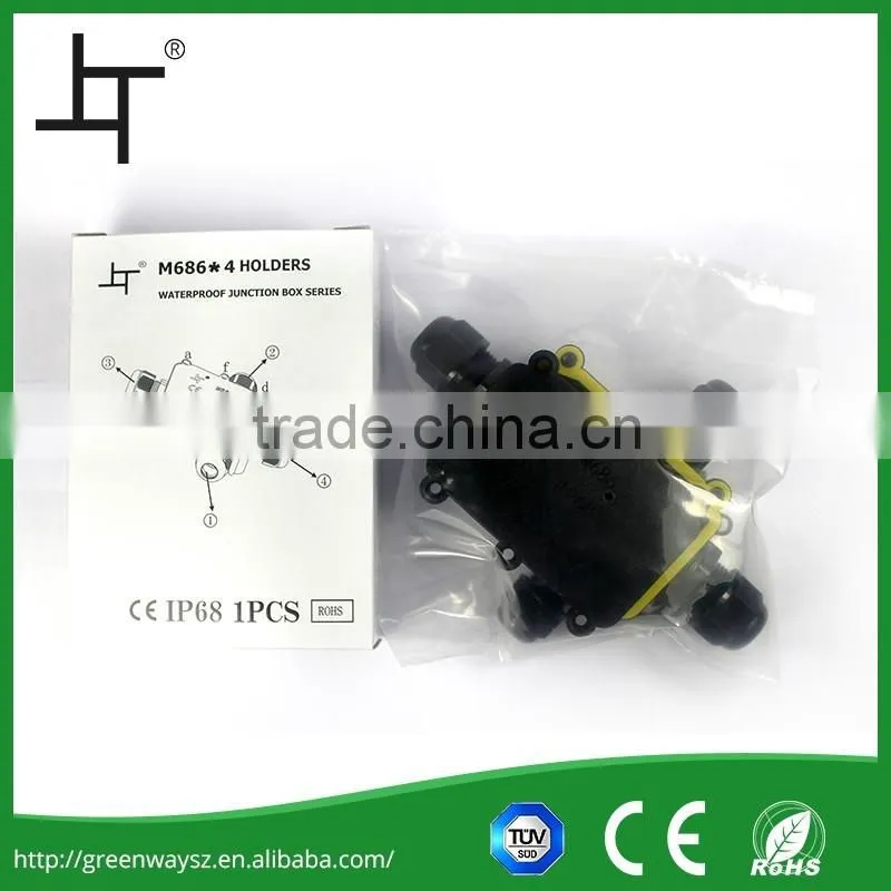 High level IP68 enclosure plastic