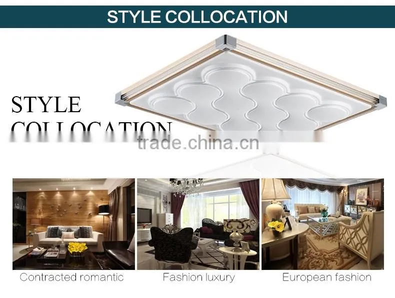 Popular dubai ceiling light led indoor led ceiling lamp