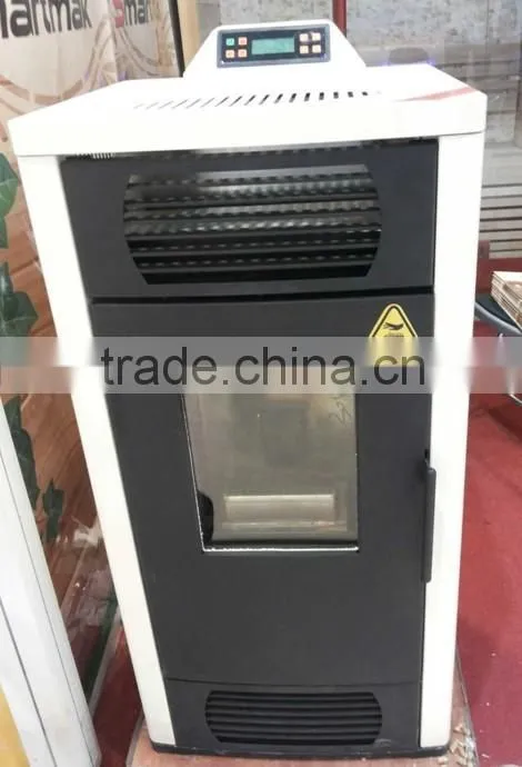 portable pellet stove with boiler