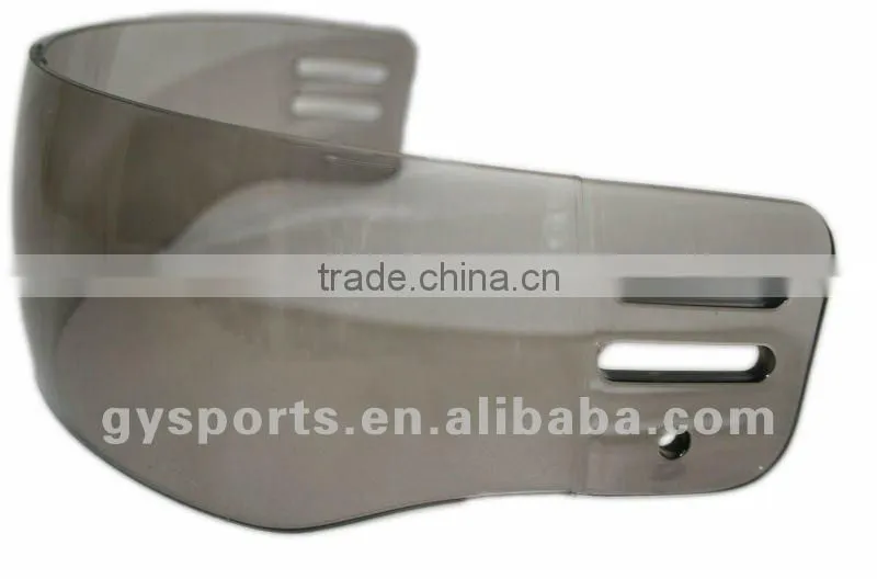 clear polycarbonate shield ice hockey helmet visor