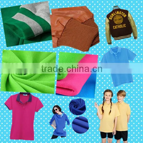 tube rib knitted fabric