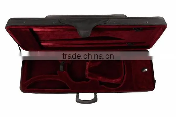 Canvas Hard Violin Case Hand-held Light Violin Case Rectangle Foamed Violin Case