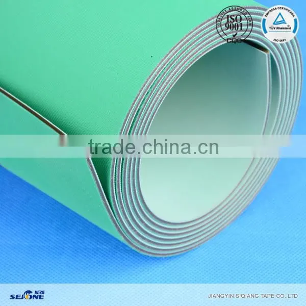 LG-30XN115-A 3.0MM light green/green short fiber double twister belt Crimper machine belt tangential belt