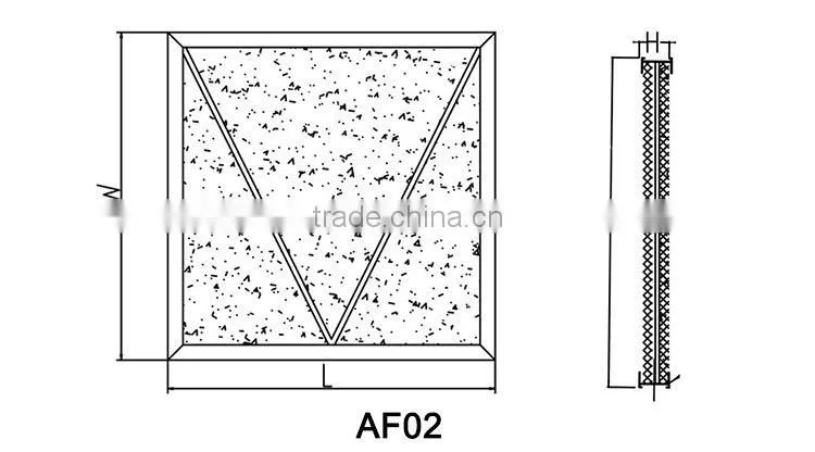 air conditioner aluminum net home air filter