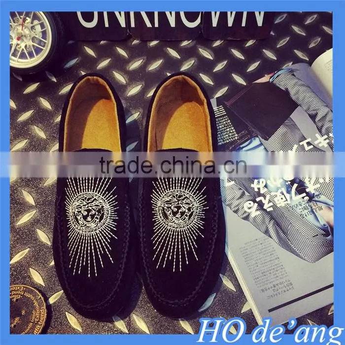 Hogift 2015 New Peas shoes frosted lazy shoes a pedal Korean men's casual canvas shoes MHo-131