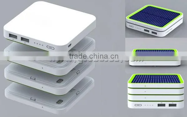 Original solar power bank 12000mah Unlimited powerpack mobile phone power supply