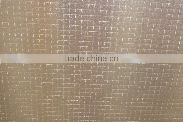 4mm tinted pattern wired glass