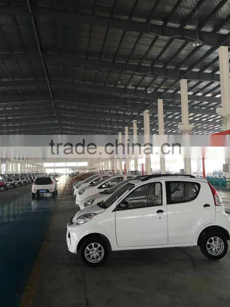 4 wheels new energy electric car