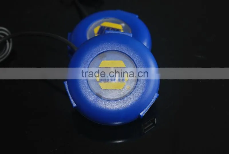 Button Shape USB Hub Round Portable Mini Hub with Webkey Function You Can Insert Website