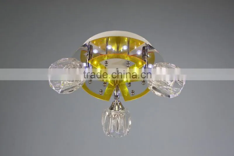 China zhongshan SMD LED with crystal glass ceiling chandelier&pendant lamp