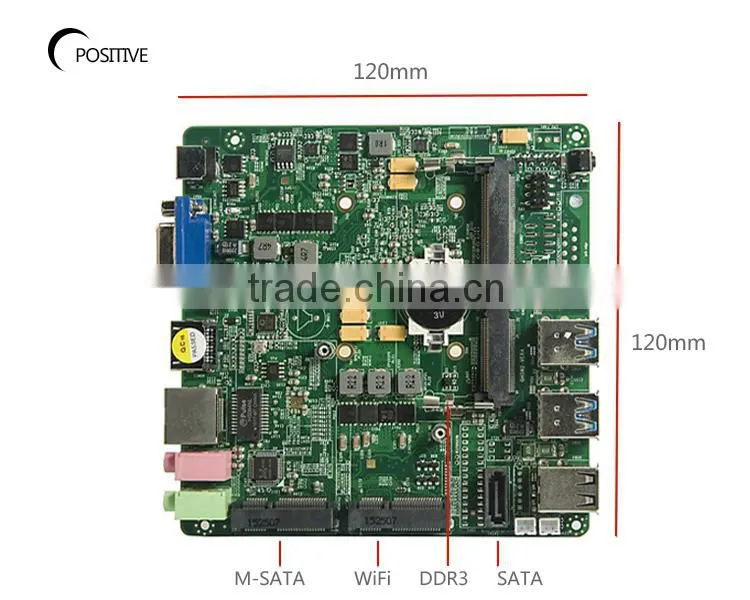 Wholesale Mini PC Computer Industrial motherboard Single Board Computer X31-4500u Support Win7/XP/Win 8