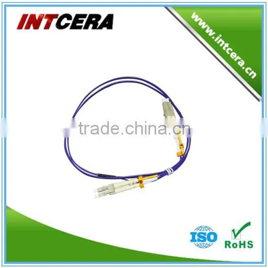 High quality LC-LC Multimode(OM3/OM4)Duplex 2.0mm fiber optic patch cord LC/PC patchcord