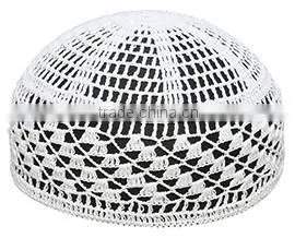 made hand White Muslim Hats For Men Wholesale