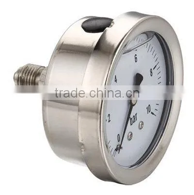 High Quality All SS Oil filled Manometer EN837-1