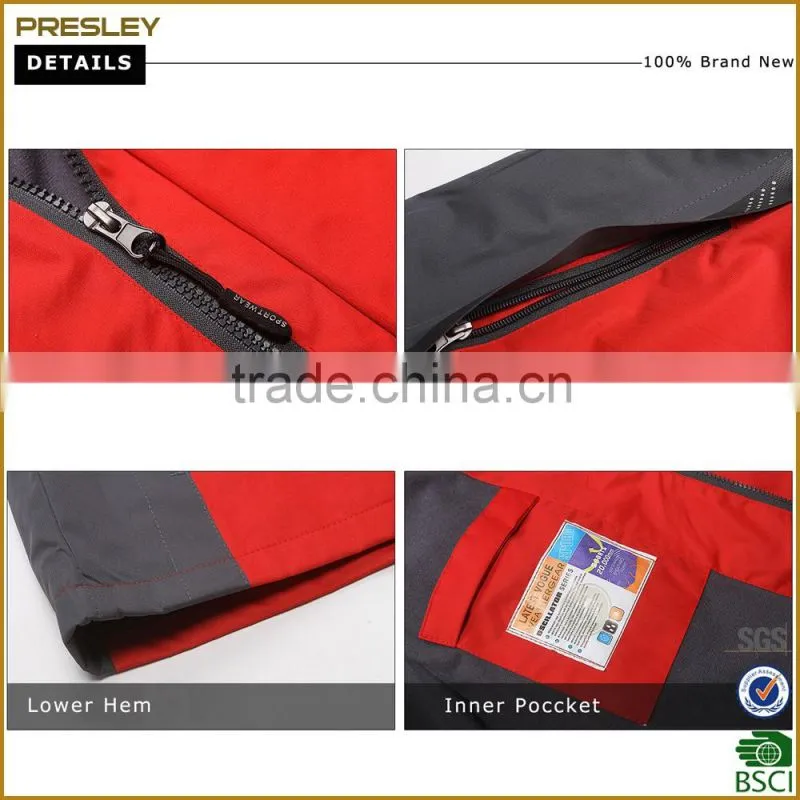 hot sell windproof waterproof in high quality polyester/nylon for outdoor jacket