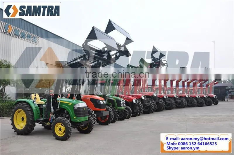 small tractor front end loader
