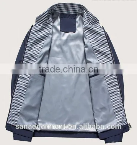 2015 spring high quality business style fashion men's jacket