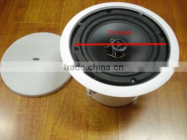 OBT-811 20W/30W/40W Ceiling Speaker for Hotel,Hospital,Conference room,Office