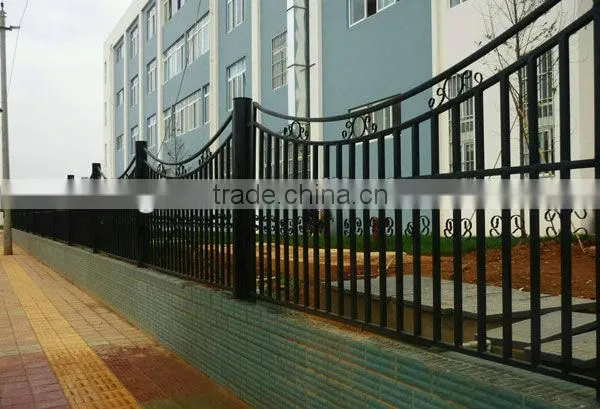 Top-selling modern garden wrought iron railing parts