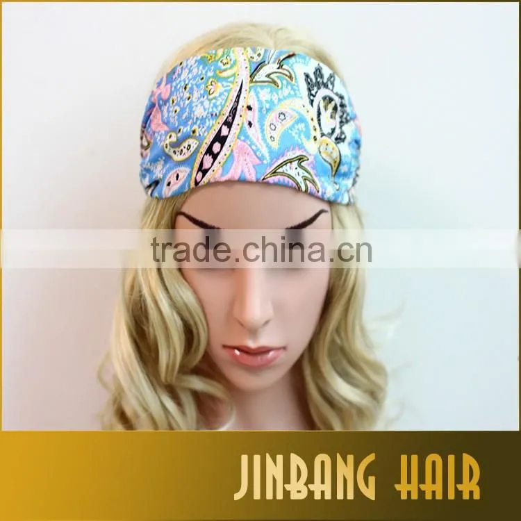 1 Piece Fashion Women Flower Hair Band Turban Headband Twisted Yoga Head Wrap