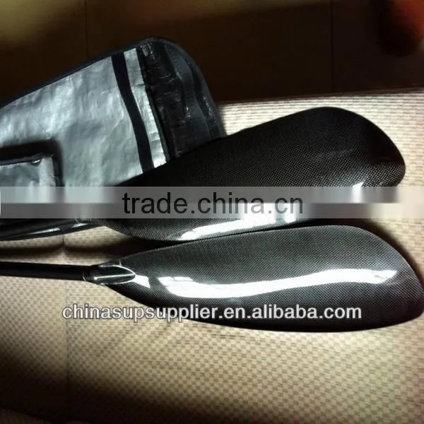 100% 3k Carbon fiber whitewater kayak paddle