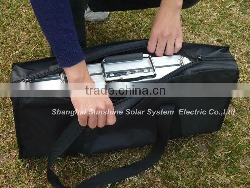 100w portable folding solar panel/folding kit outdoor