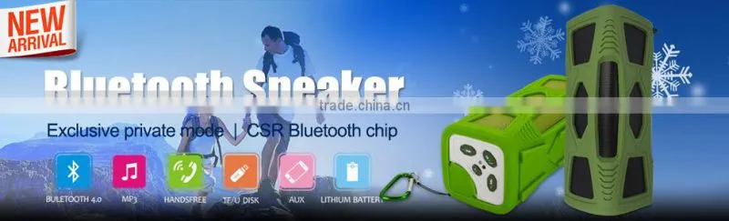 Factory Wholesales Portable High-end Waterproof Bluetooth Speaker With Outdoor String