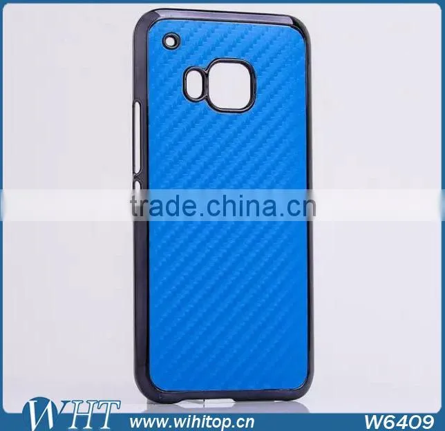 Carbon Fibre Skin & Chronr PC Cover Case for HTC ONE M9