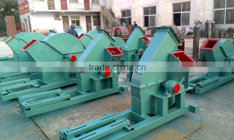 High Quality Wood Crusher Machine with Electric Motor or Diesel Engine
