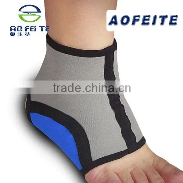 alibaba china hebei aofeite high quality elastic hook loop ankle strap sandals
